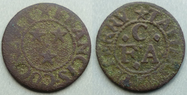 Tattershall Ferry, Francis Cocke farthing token